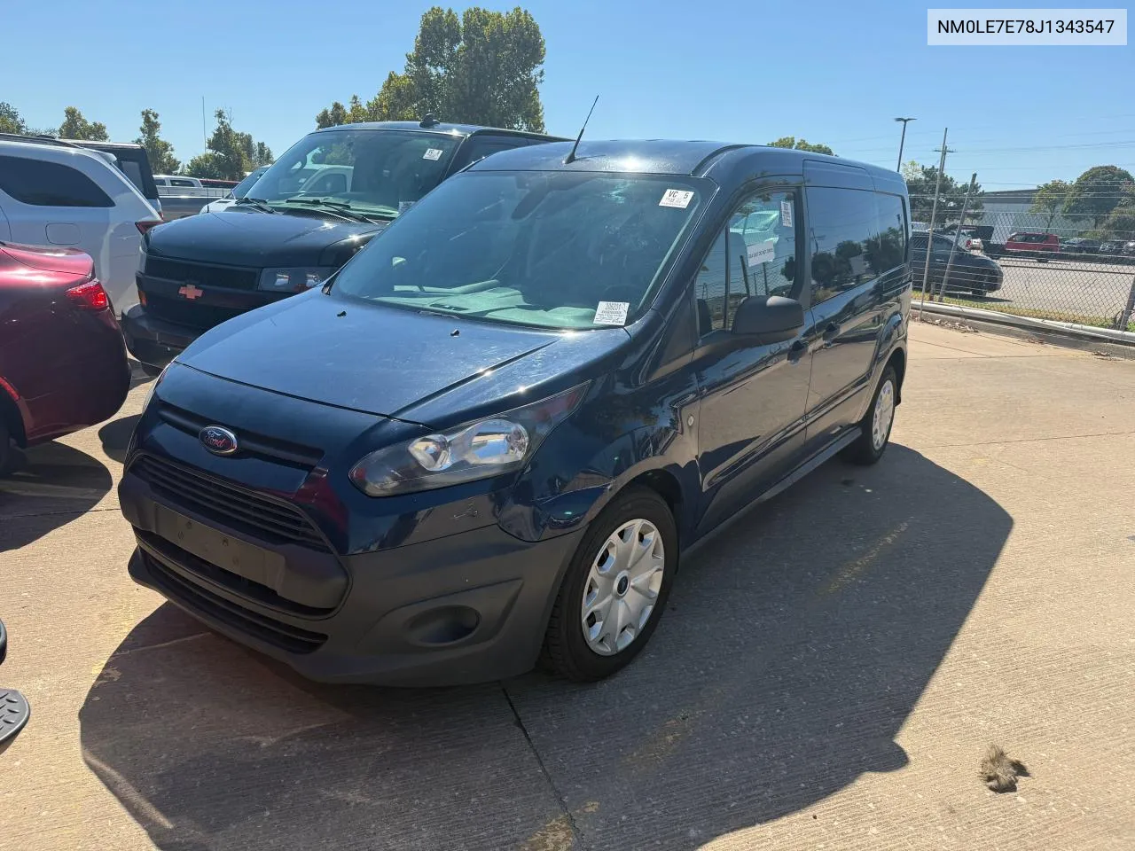 NM0LE7E78J1343547 2018 Ford Transit Connect Xl