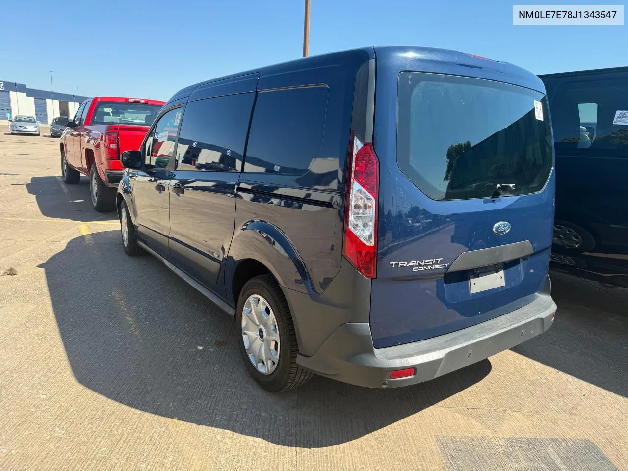 2018 Ford Transit Connect Xl VIN: NM0LE7E78J1343547 Lot: 74786044