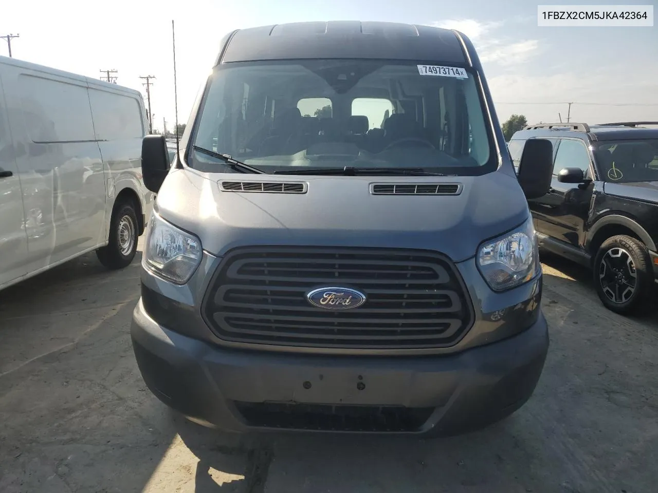 2018 Ford Transit T-350 VIN: 1FBZX2CM5JKA42364 Lot: 74973714