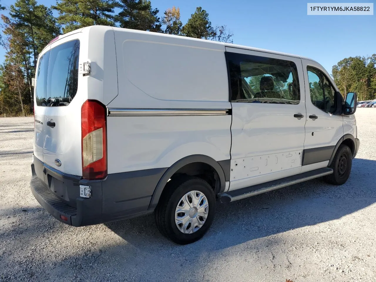 2018 Ford Transit T-250 VIN: 1FTYR1YM6JKA58822 Lot: 74977584