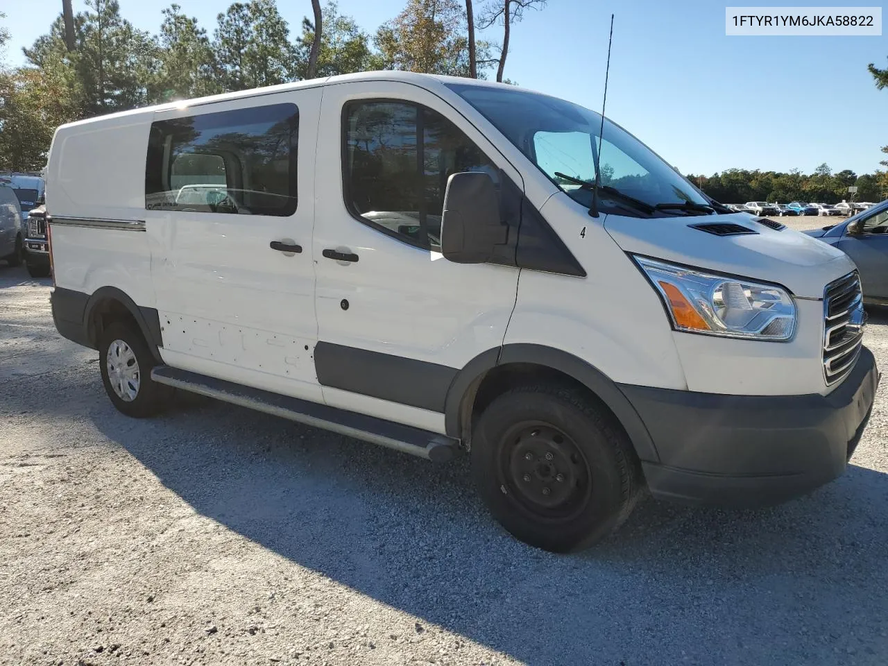 2018 Ford Transit T-250 VIN: 1FTYR1YM6JKA58822 Lot: 74977584