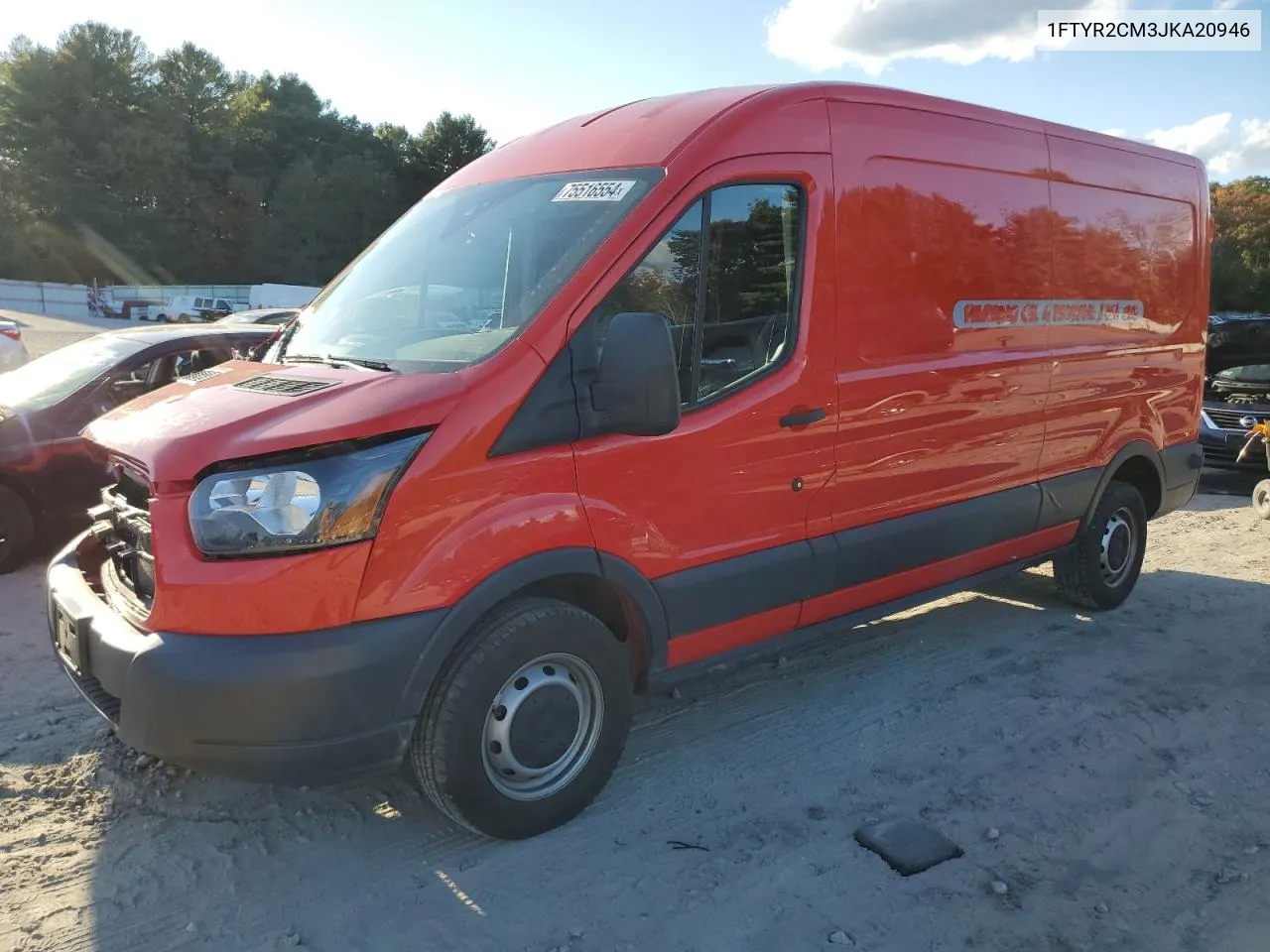 1FTYR2CM3JKA20946 2018 Ford Transit T-250