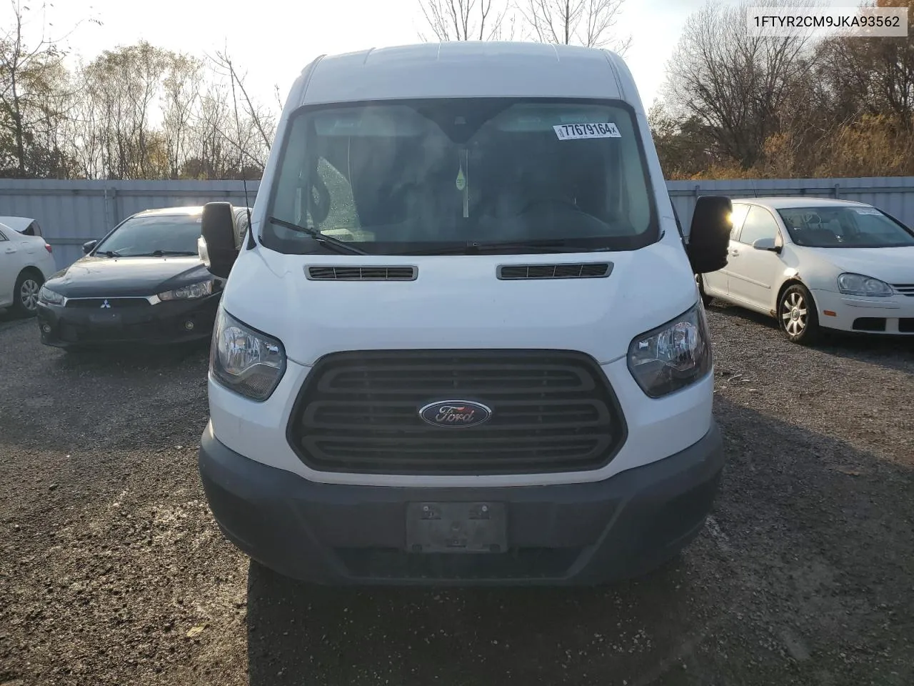 2018 Ford Transit T-250 VIN: 1FTYR2CM9JKA93562 Lot: 77679164