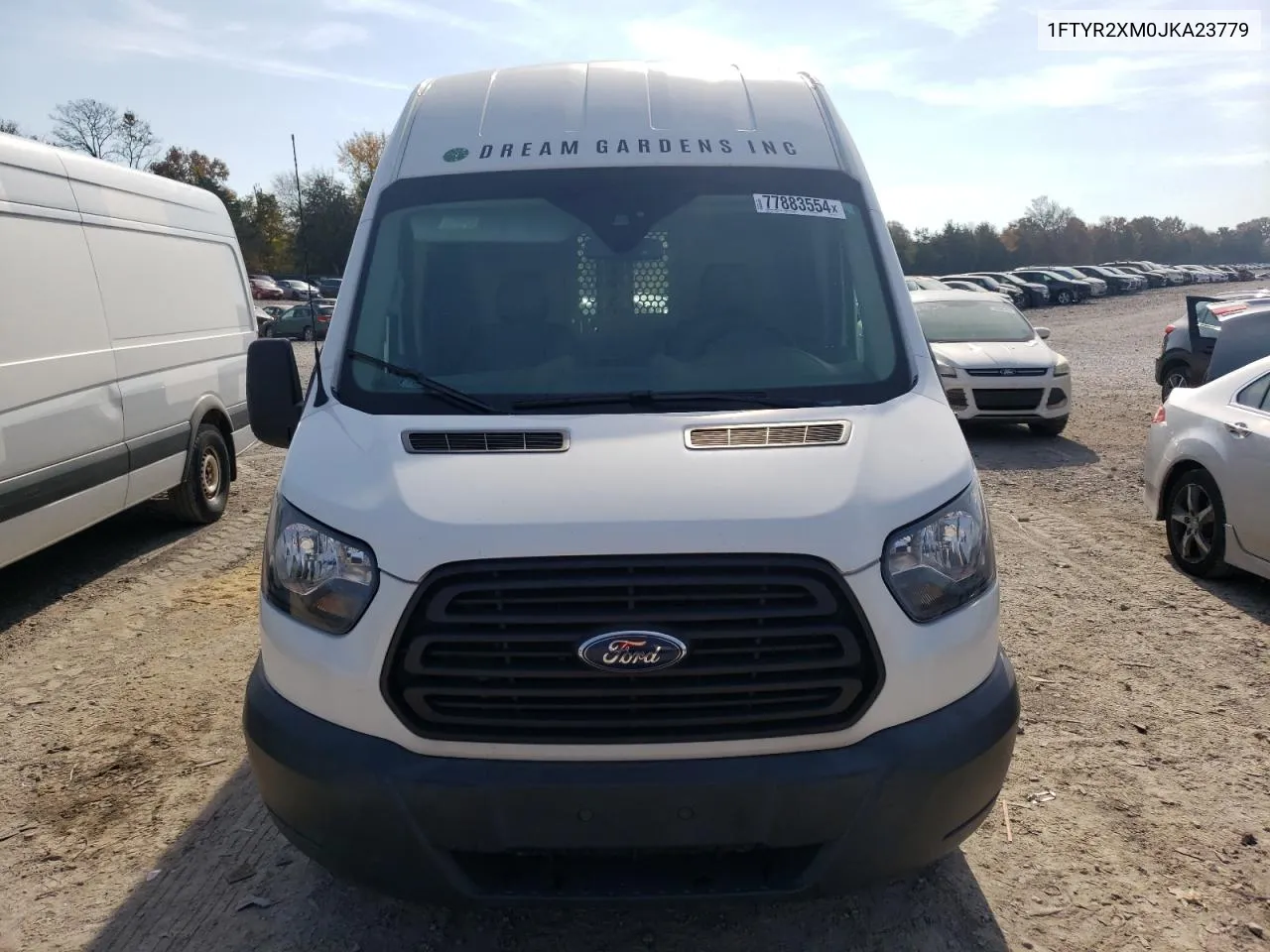 2018 Ford Transit T-250 VIN: 1FTYR2XM0JKA23779 Lot: 77883554