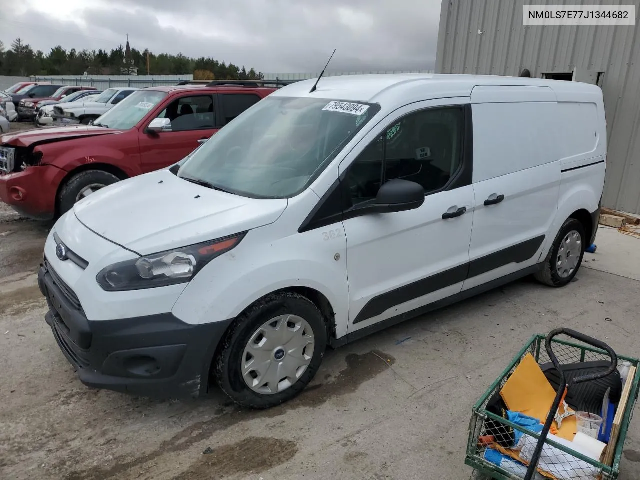 2018 Ford Transit Connect Xl VIN: NM0LS7E77J1344682 Lot: 79543094