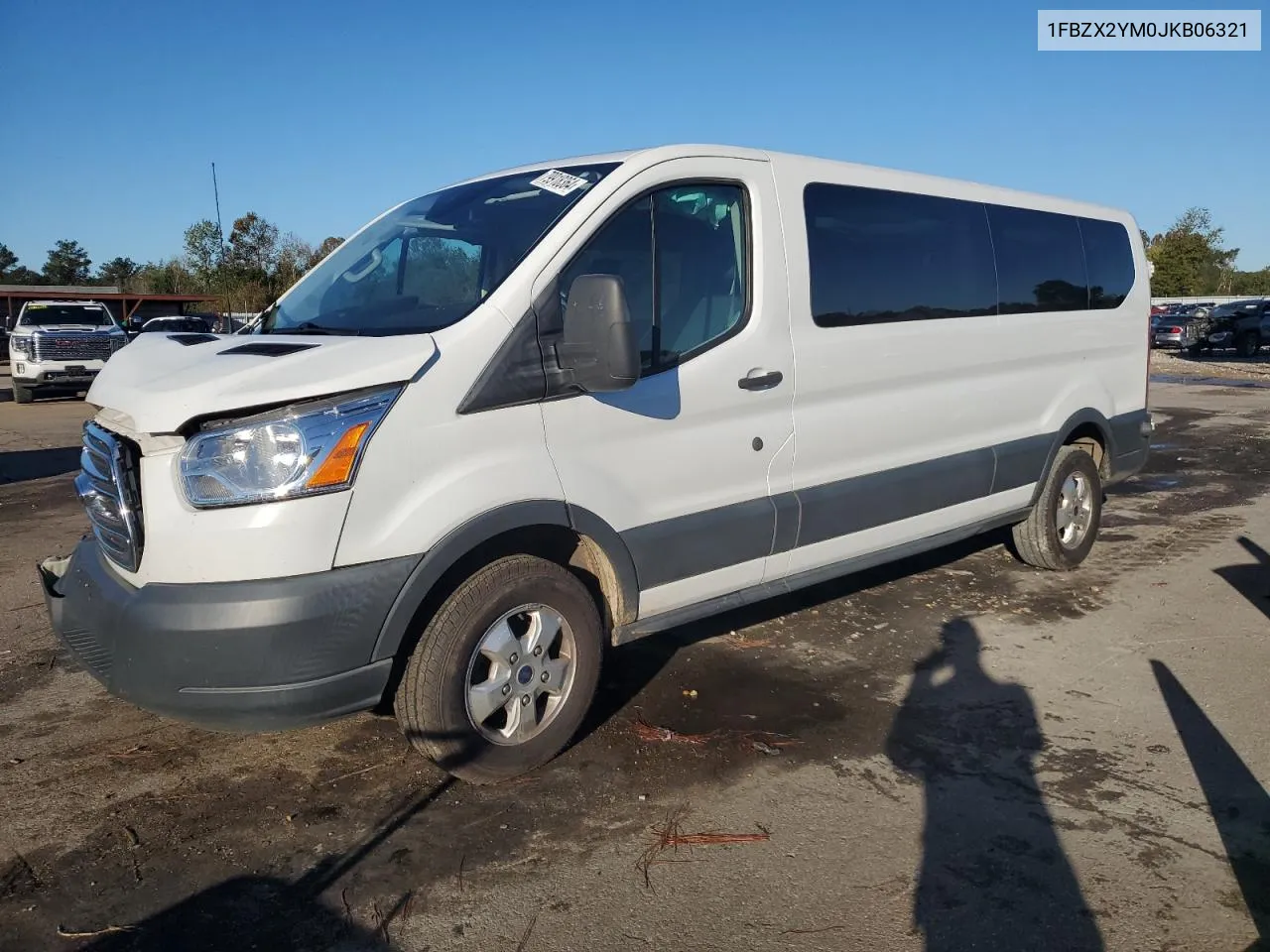 1FBZX2YM0JKB06321 2018 Ford Transit T-350