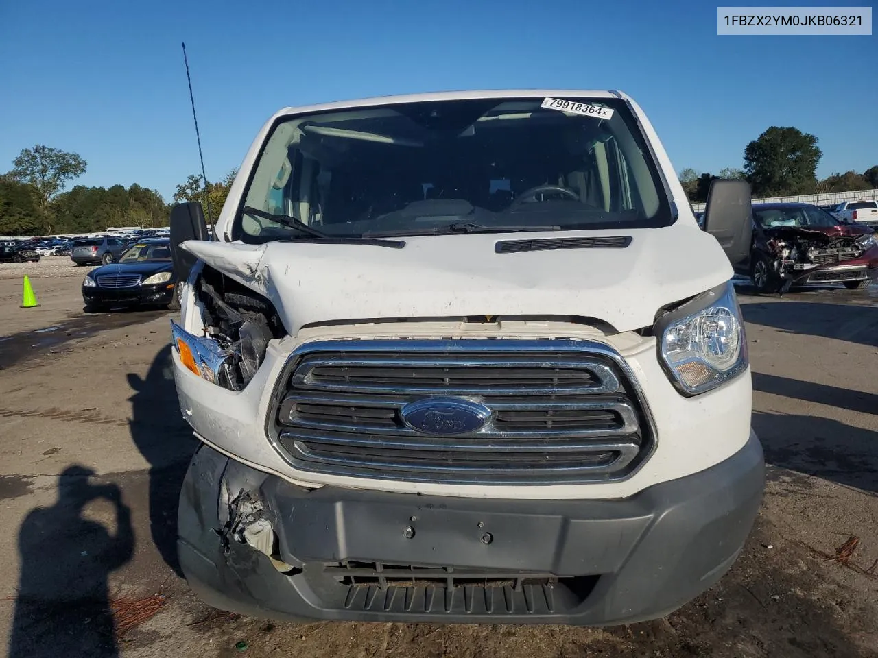 1FBZX2YM0JKB06321 2018 Ford Transit T-350