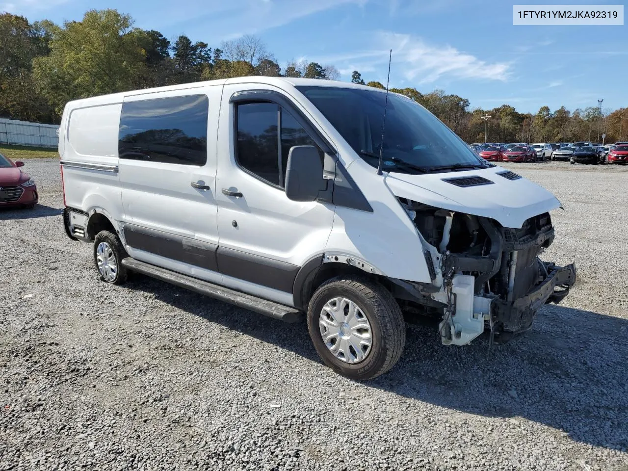 2018 Ford Transit T-250 VIN: 1FTYR1YM2JKA92319 Lot: 80075114