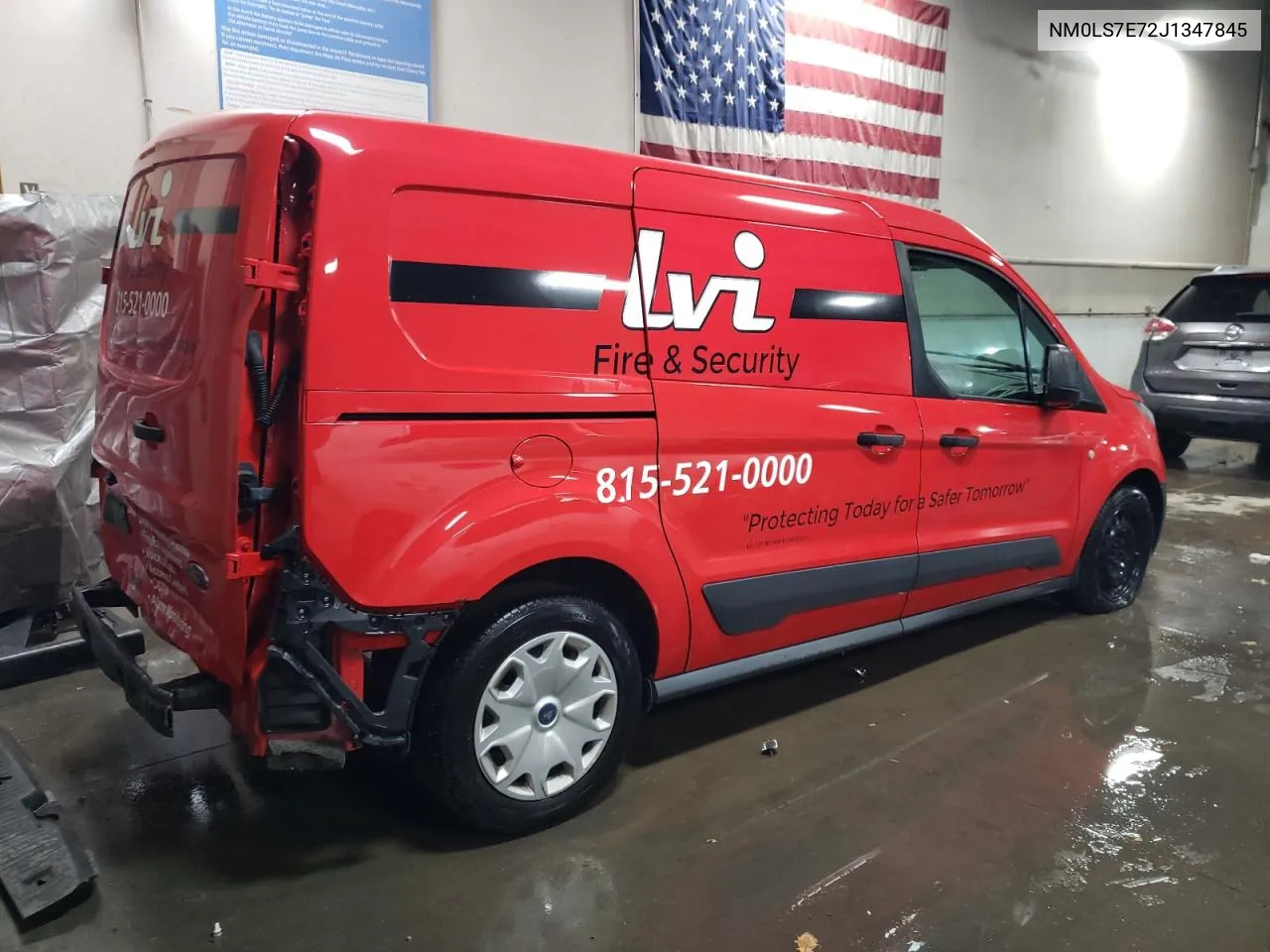 2018 Ford Transit Connect Xl VIN: NM0LS7E72J1347845 Lot: 80320504