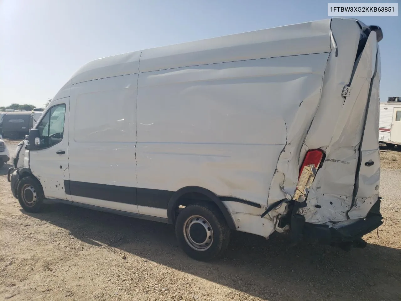 1FTBW3XG2KKB63851 2019 Ford Transit T-350