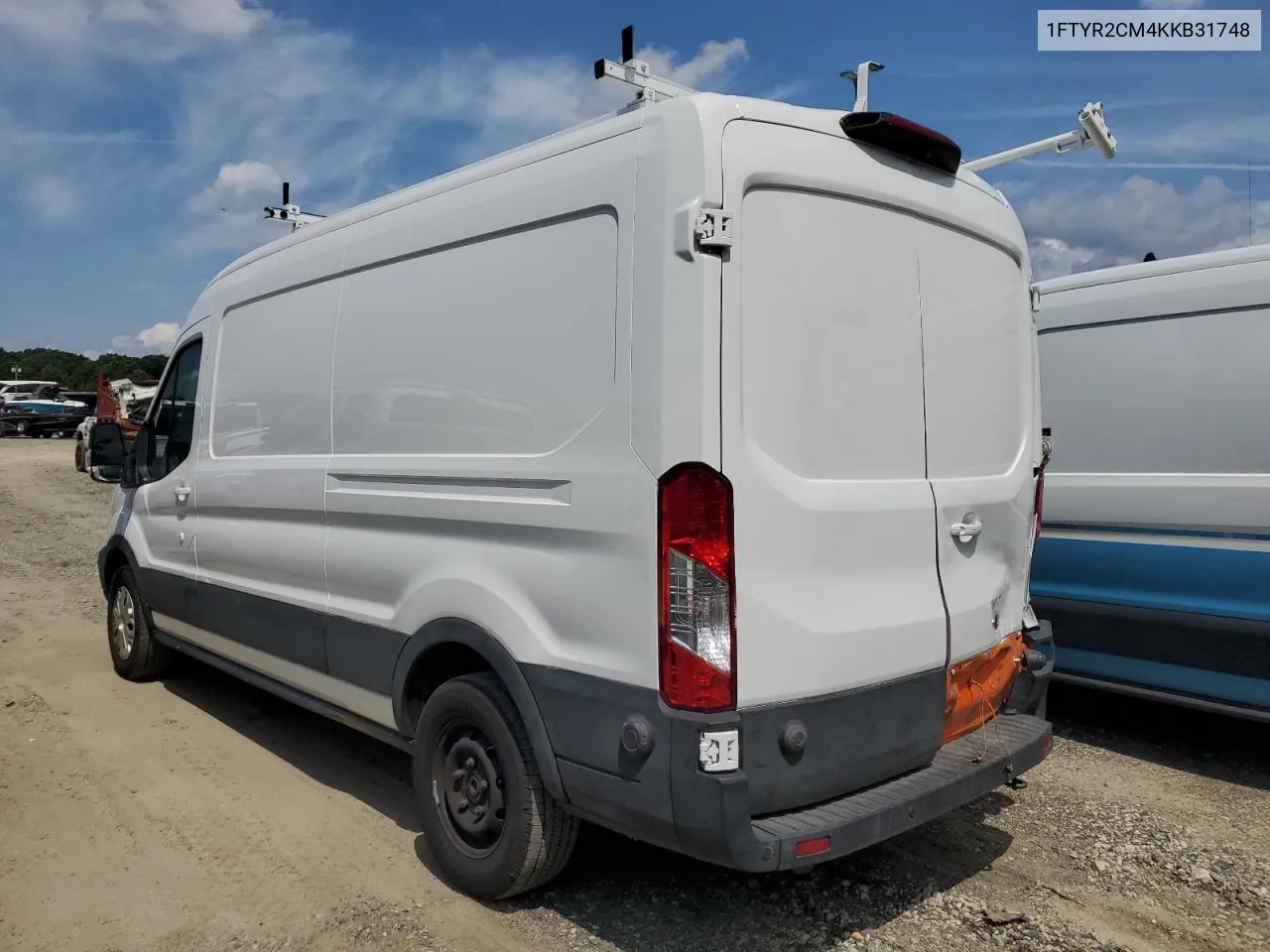 2019 Ford Transit T-250 VIN: 1FTYR2CM4KKB31748 Lot: 64142934