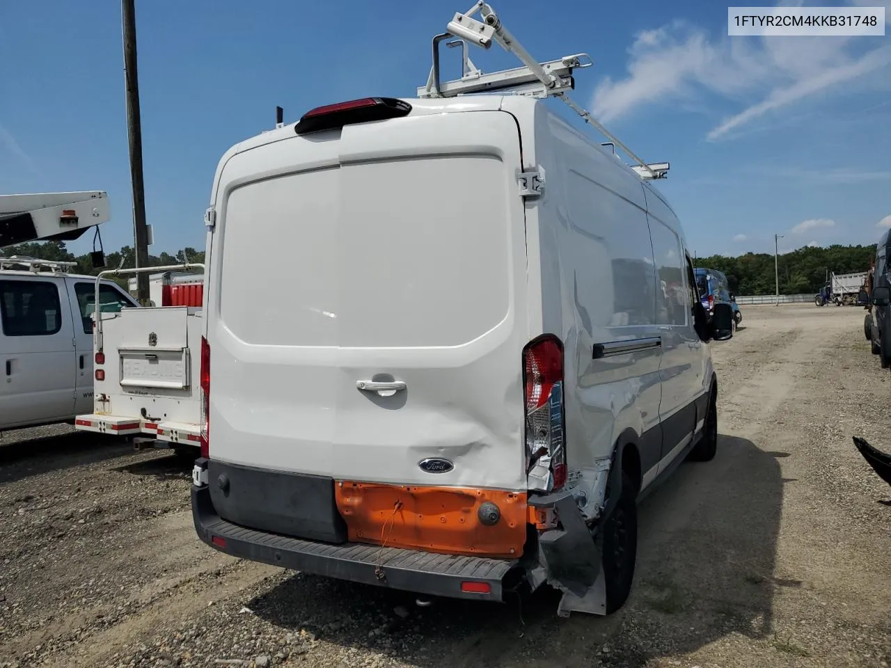 1FTYR2CM4KKB31748 2019 Ford Transit T-250