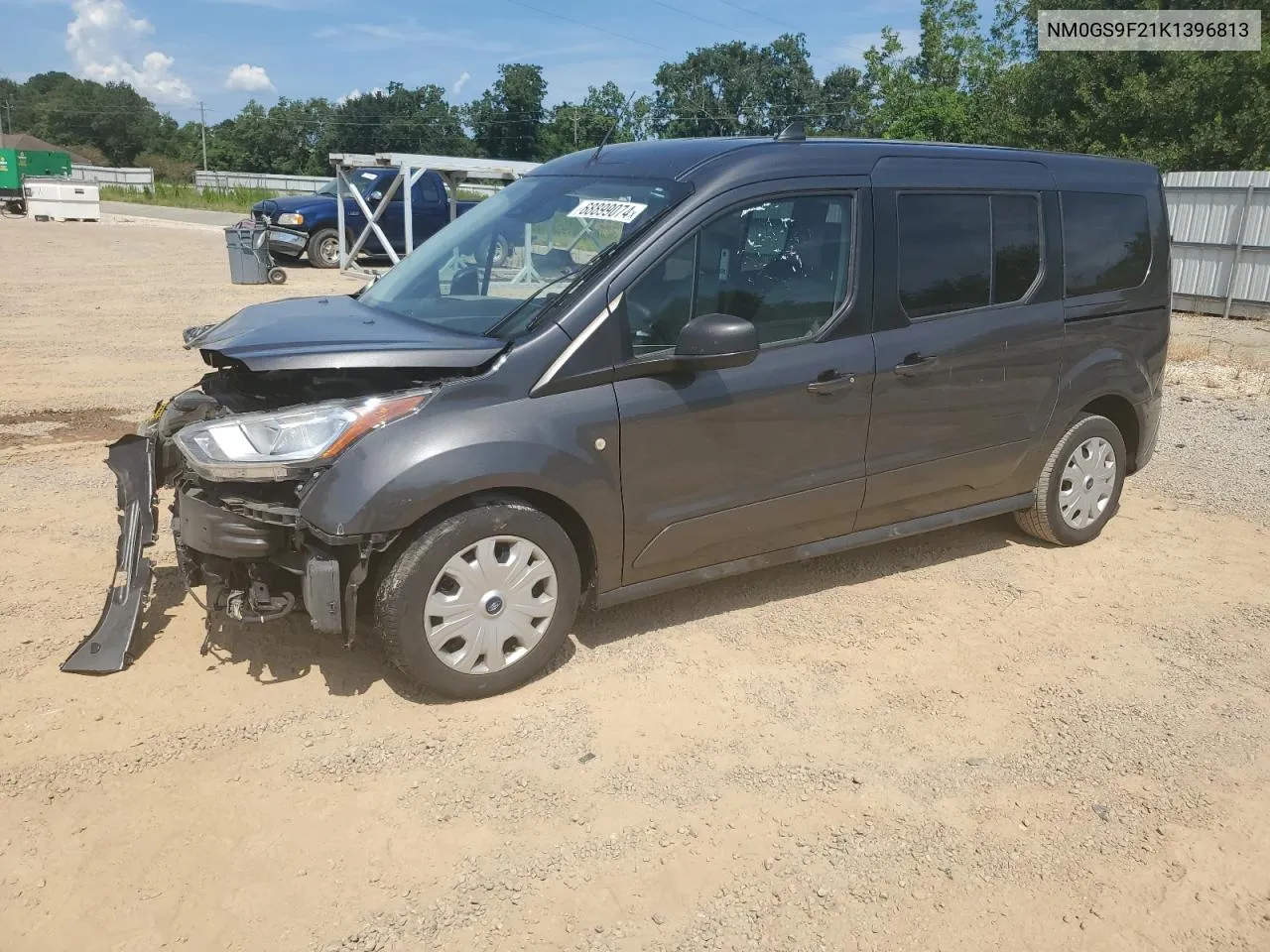 2019 Ford Transit Connect Xlt VIN: NM0GS9F21K1396813 Lot: 68899074