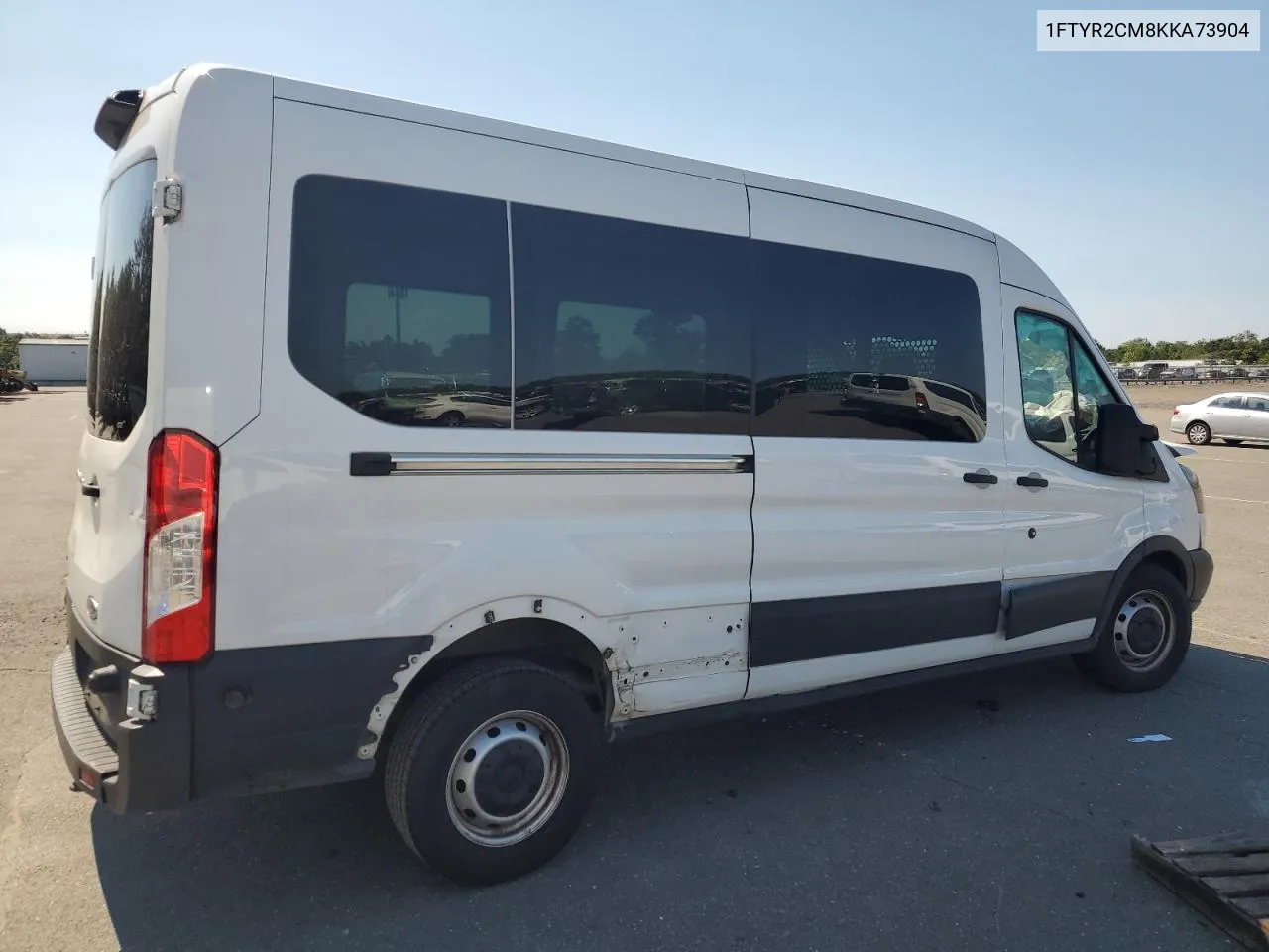 2019 Ford Transit T-250 VIN: 1FTYR2CM8KKA73904 Lot: 69250444