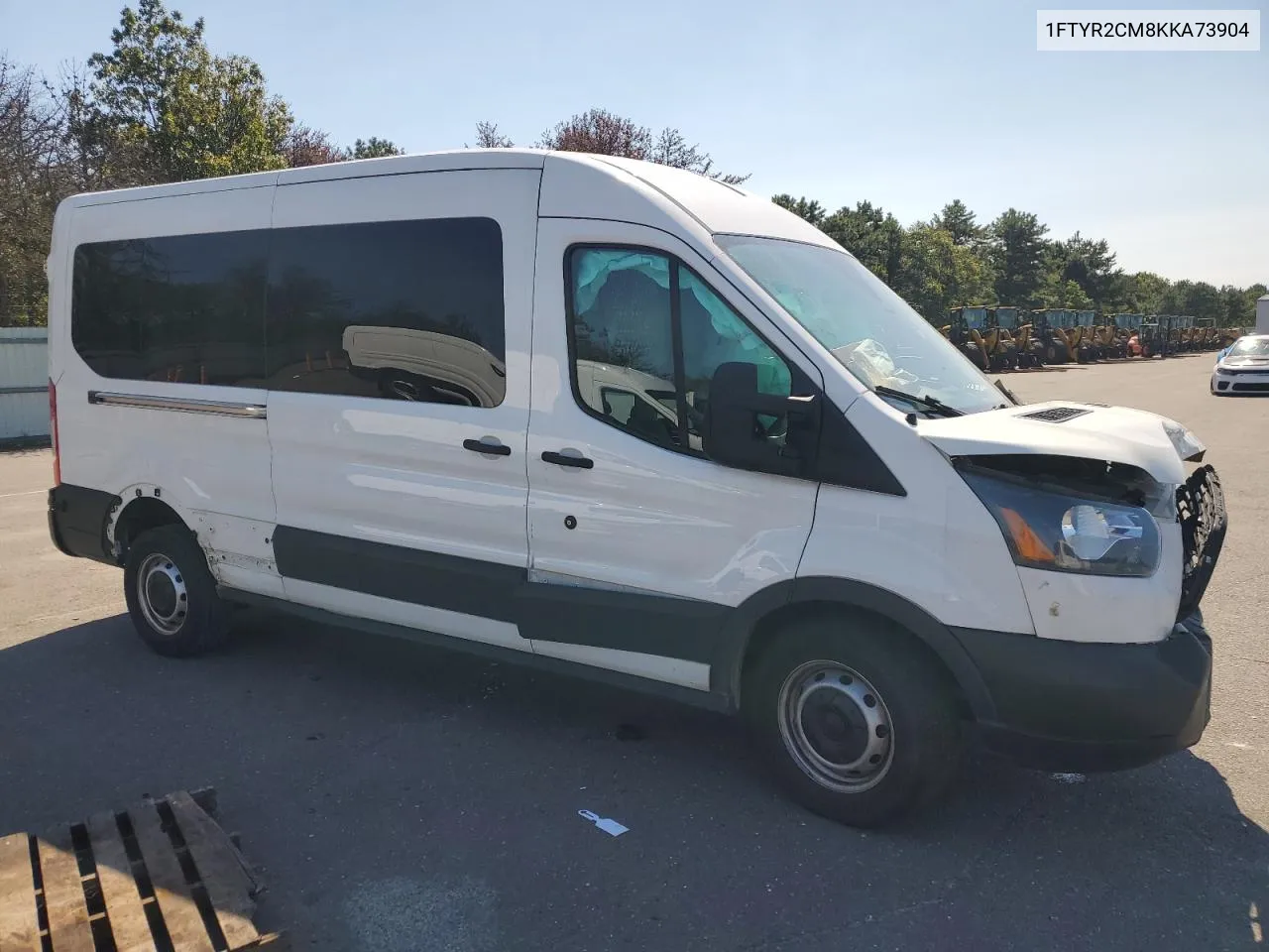 2019 Ford Transit T-250 VIN: 1FTYR2CM8KKA73904 Lot: 69250444