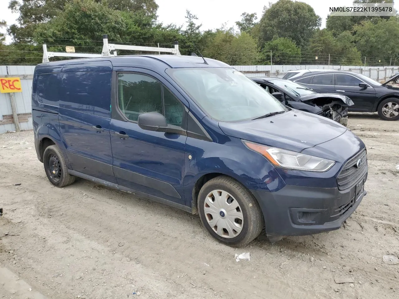 2019 Ford Transit Connect Xl VIN: NM0LS7E22K1395478 Lot: 70381914