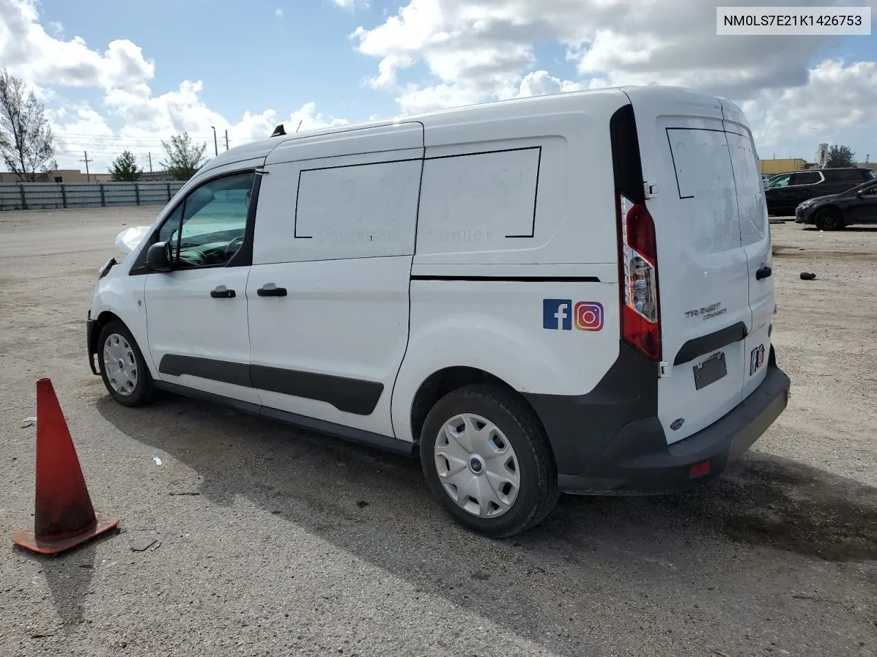 2019 Ford Transit Connect Xl VIN: NM0LS7E21K1426753 Lot: 70528224