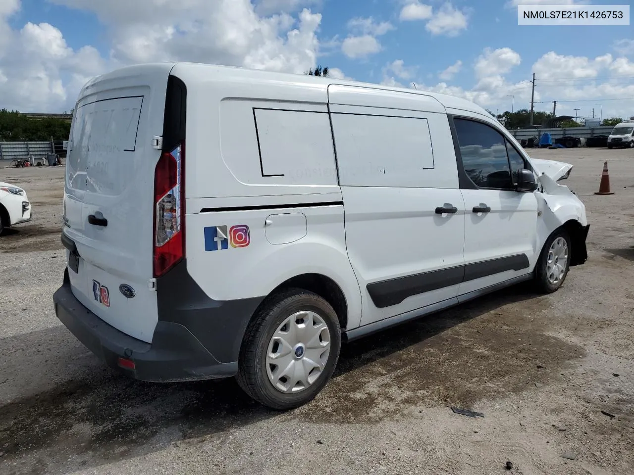 2019 Ford Transit Connect Xl VIN: NM0LS7E21K1426753 Lot: 70528224