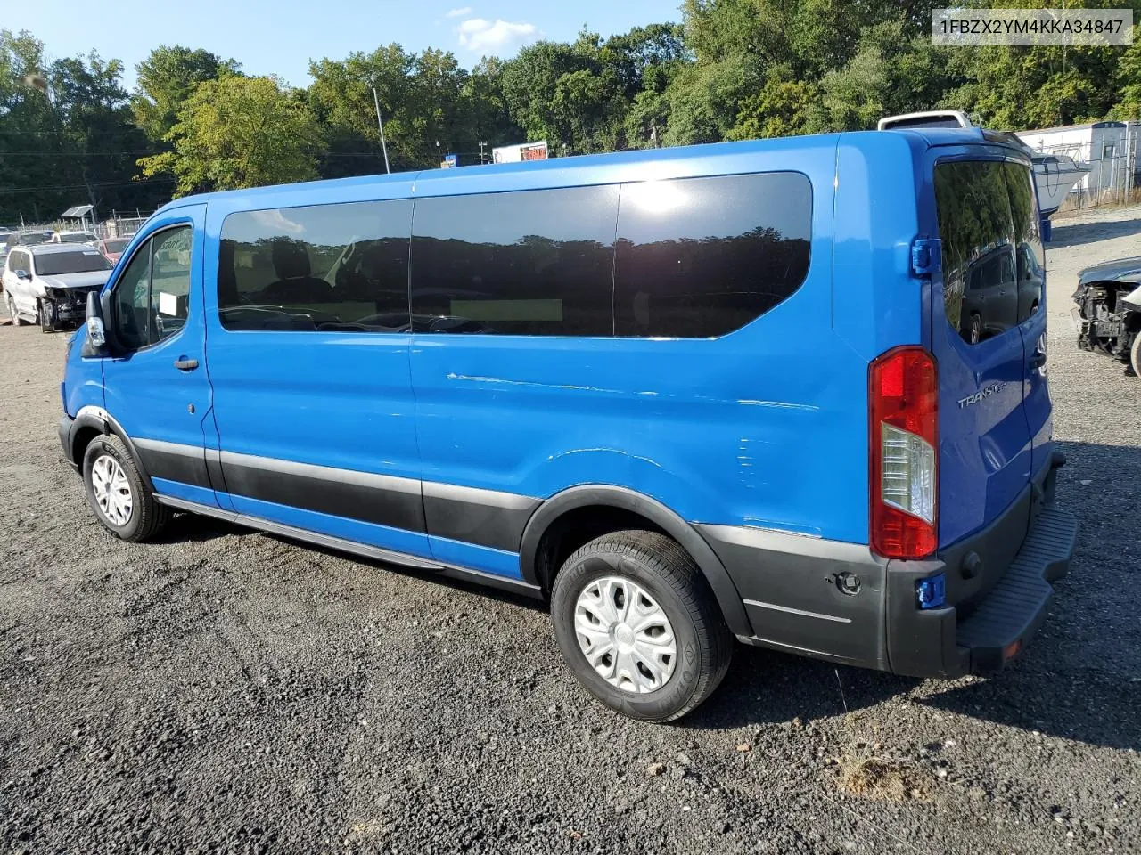 2019 Ford Transit T-350 VIN: 1FBZX2YM4KKA34847 Lot: 70626634