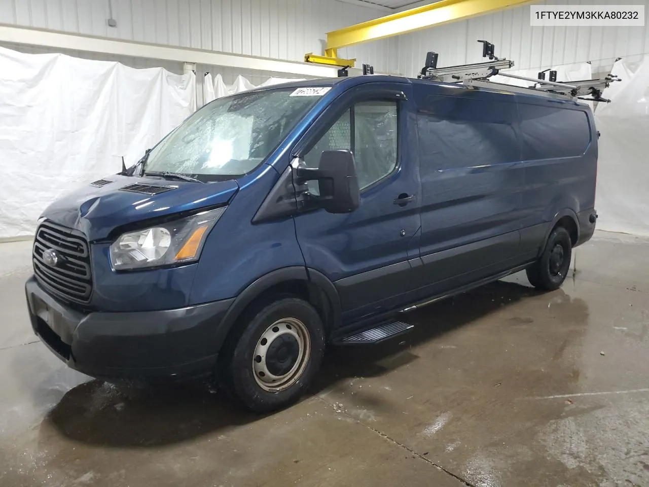 2019 Ford Transit T-150 VIN: 1FTYE2YM3KKA80232 Lot: 72566234