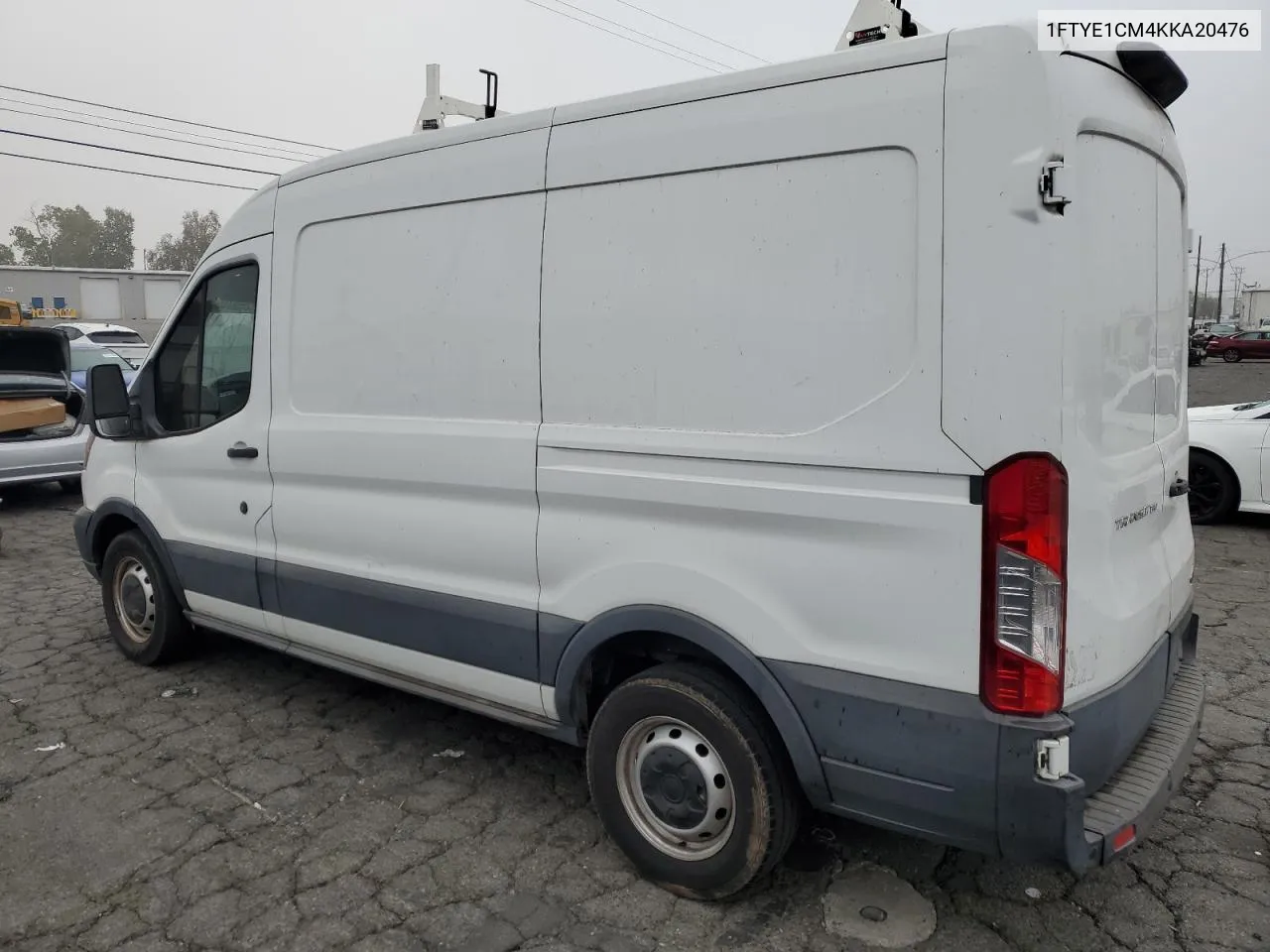 2019 Ford Transit T-150 VIN: 1FTYE1CM4KKA20476 Lot: 72656744