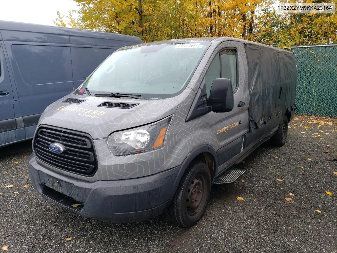 2019 Ford Transit T-350 VIN: 1FBZX2YM9KKA23164 Lot: 73237164