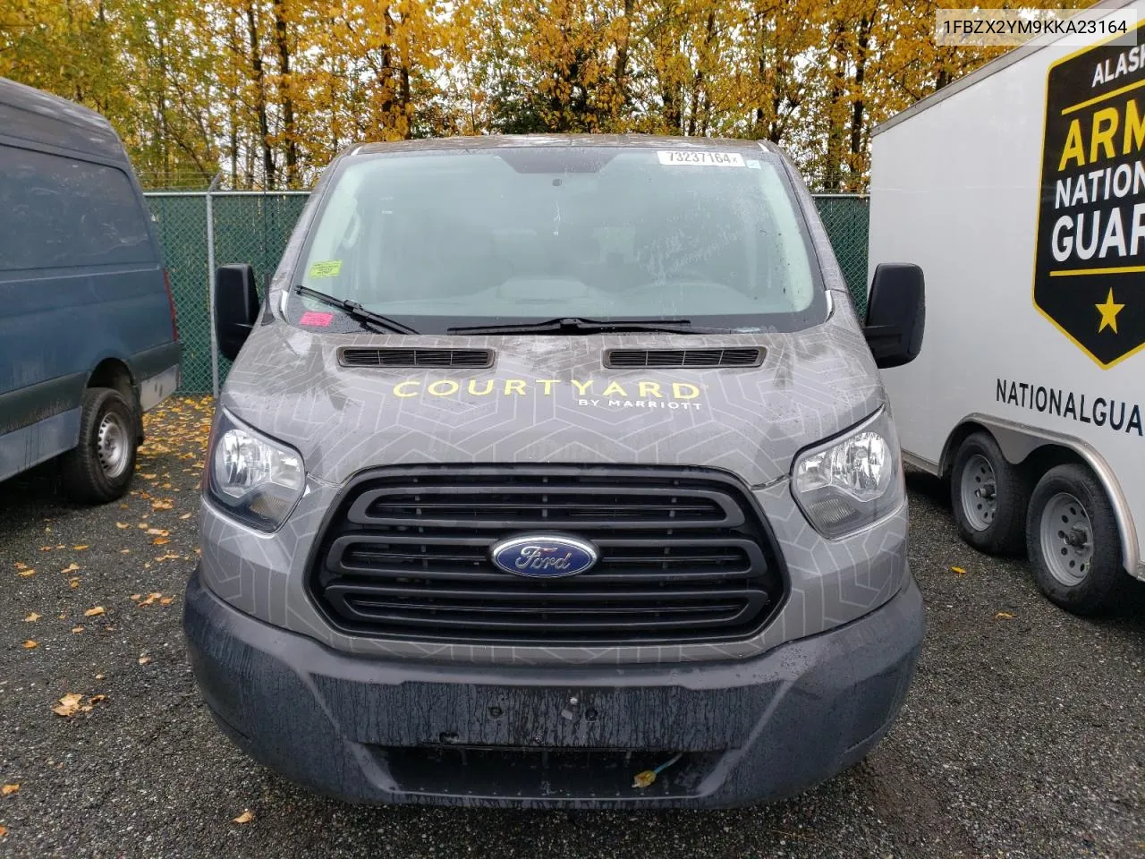 2019 Ford Transit T-350 VIN: 1FBZX2YM9KKA23164 Lot: 73237164