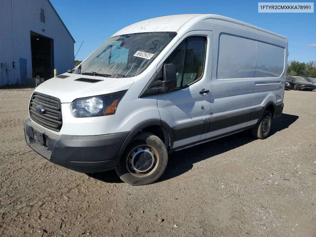 2019 Ford Transit T-250 VIN: 1FTYR2CMXKKA78991 Lot: 73784284