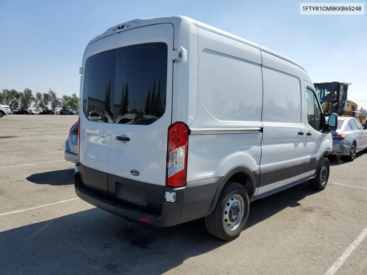 2019 Ford Transit T-250 VIN: 1FTYR1CM8KKB65248 Lot: 73912444