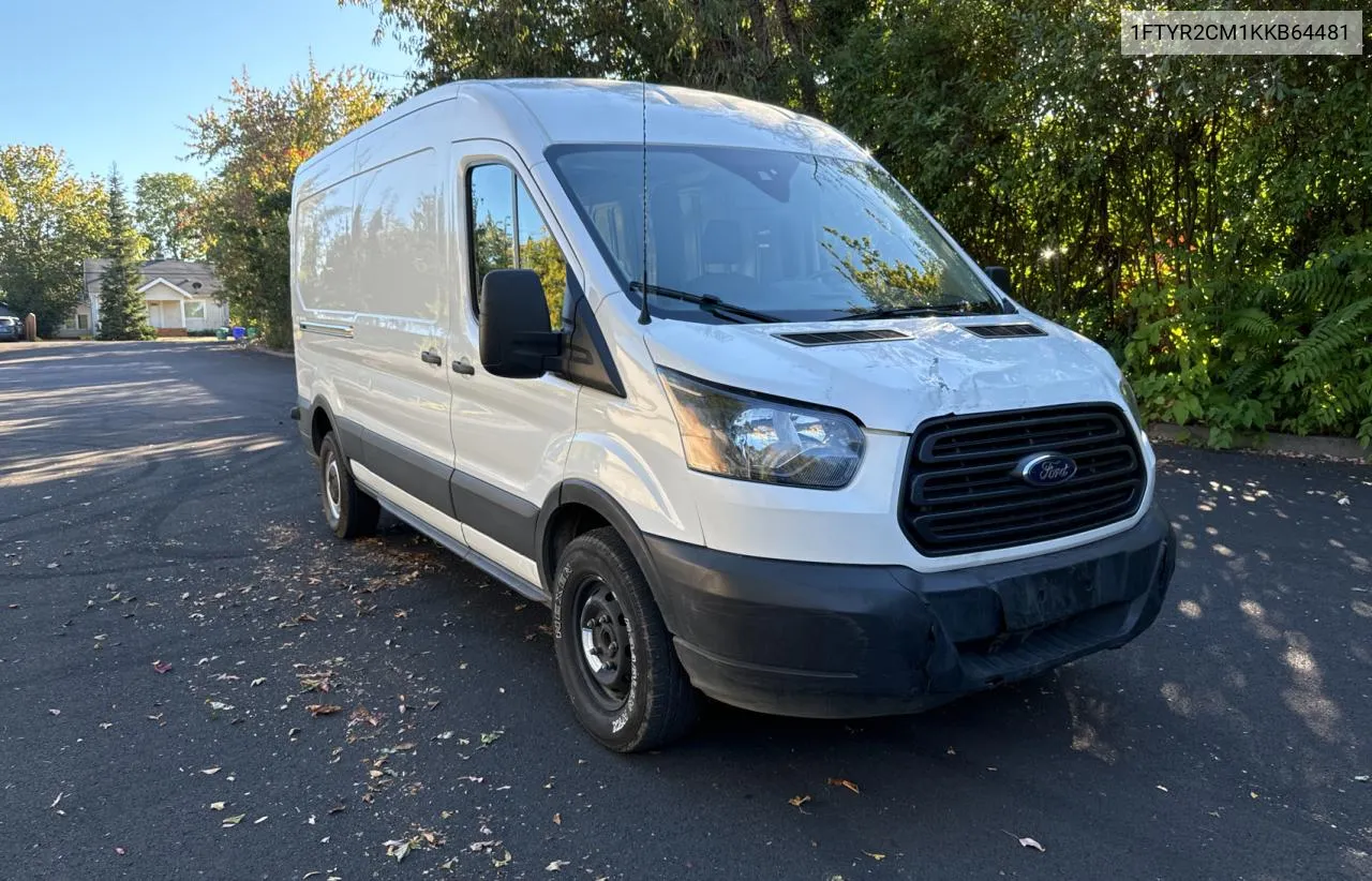 1FTYR2CM1KKB64481 2019 Ford Transit T-250