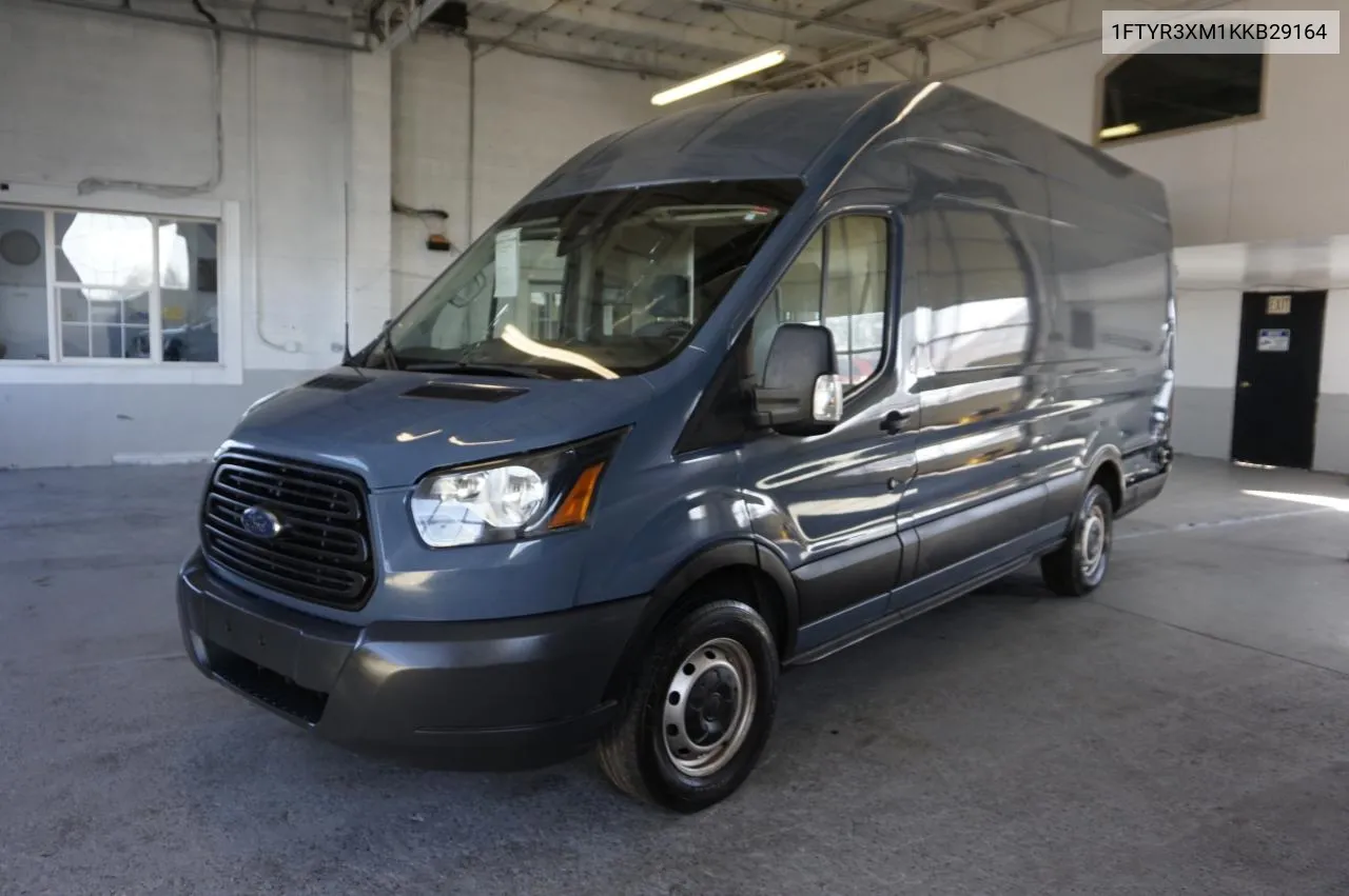 2019 Ford Transit T-250 VIN: 1FTYR3XM1KKB29164 Lot: 74574934