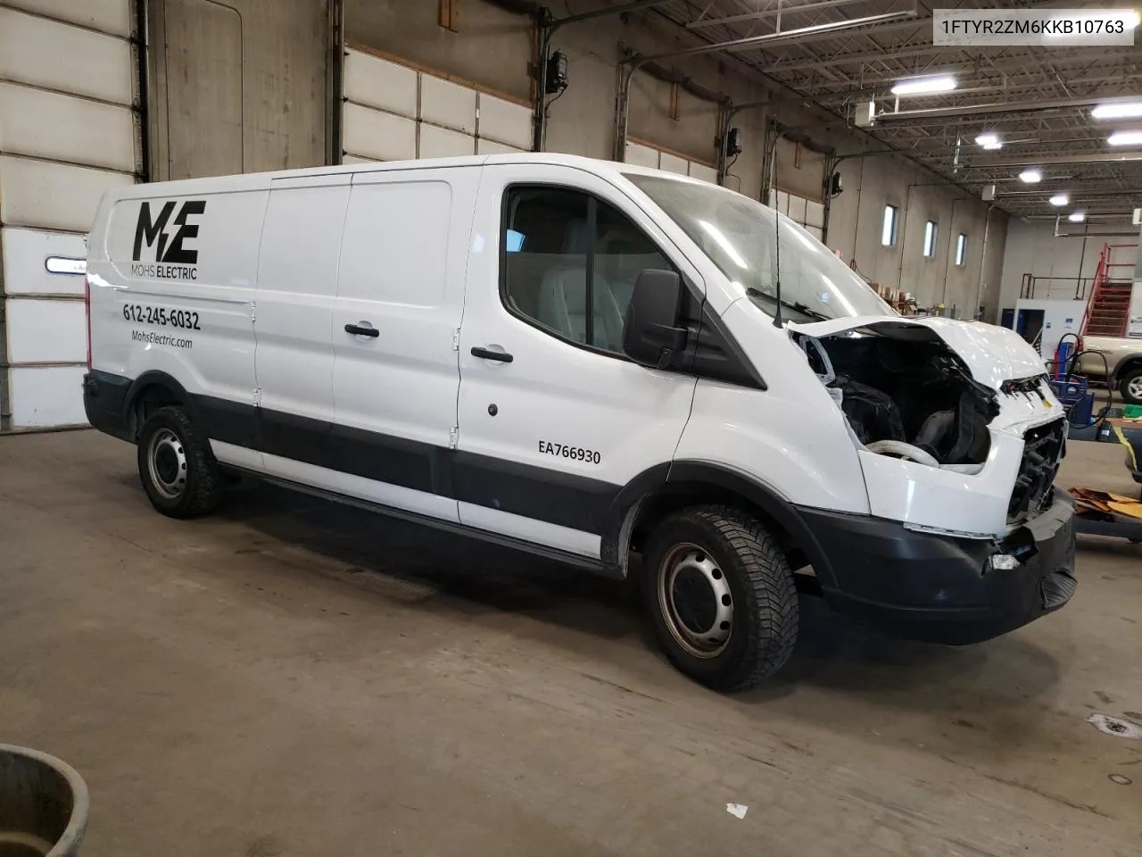 1FTYR2ZM6KKB10763 2019 Ford Transit T-250