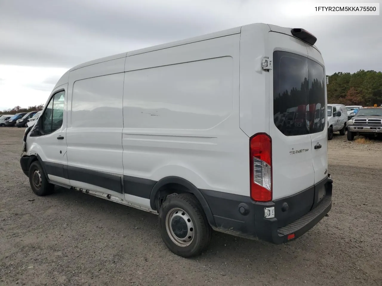 2019 Ford Transit T-250 VIN: 1FTYR2CM5KKA75500 Lot: 77867394