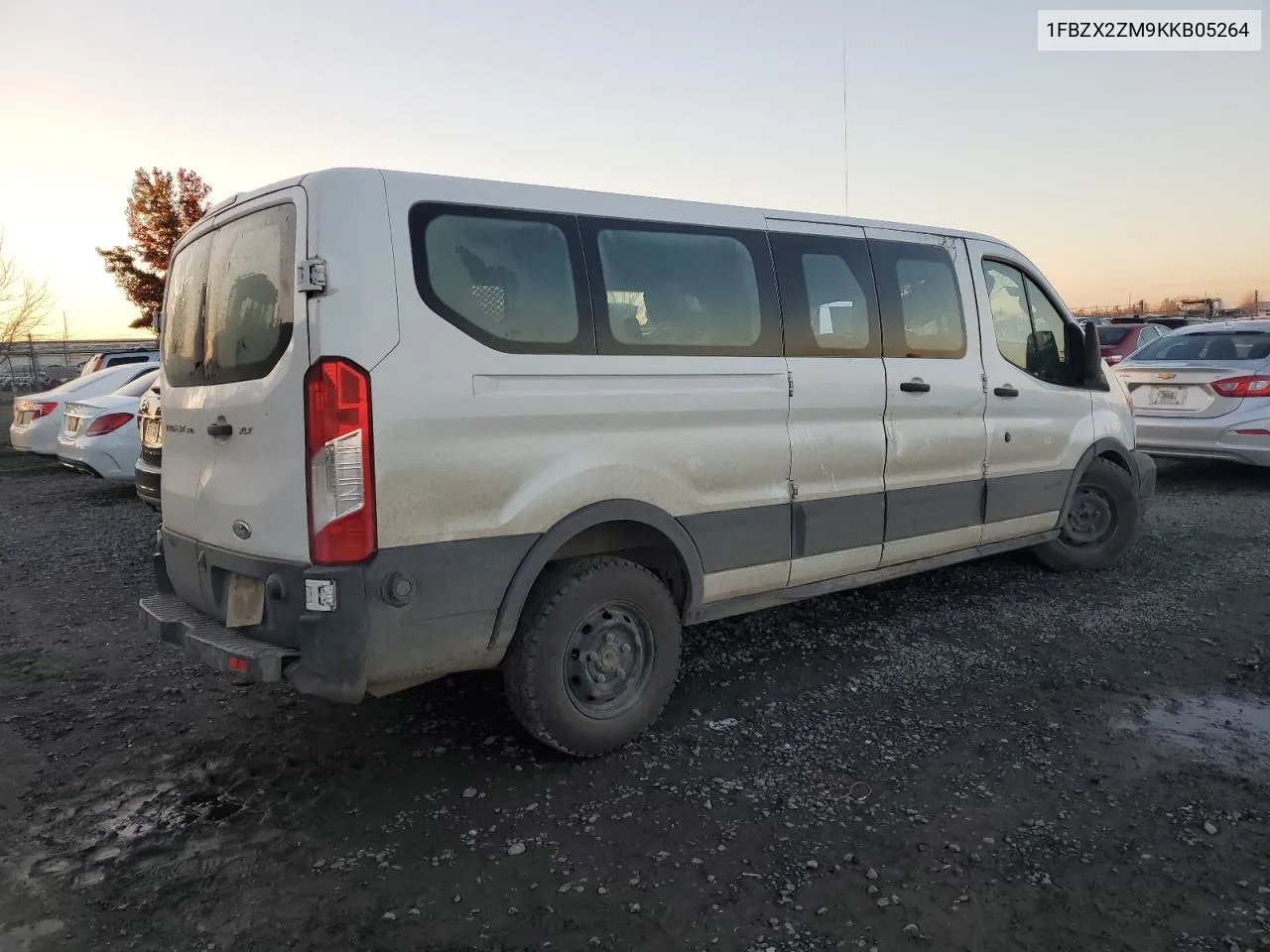 2019 Ford Transit T-350 VIN: 1FBZX2ZM9KKB05264 Lot: 78943974