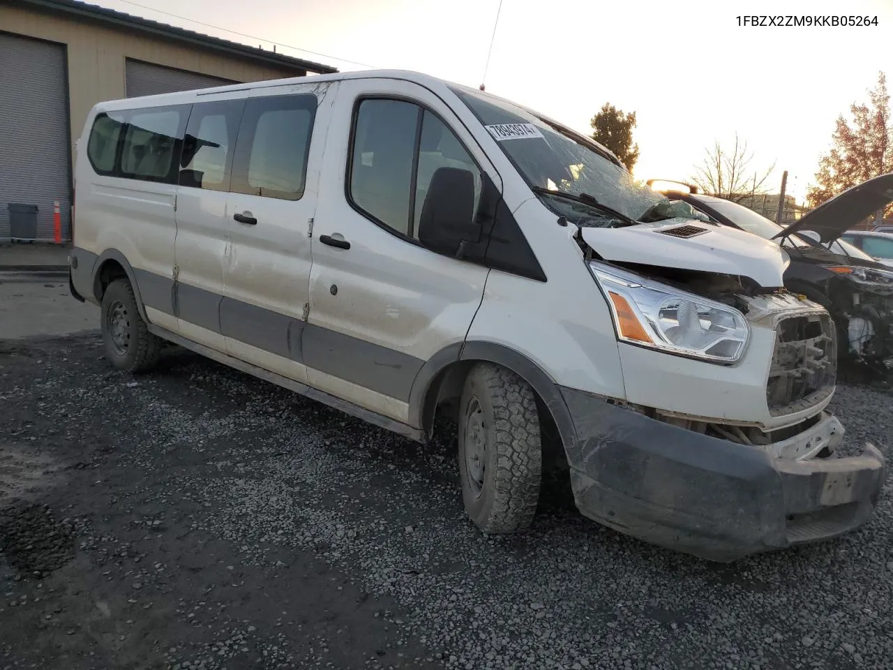 2019 Ford Transit T-350 VIN: 1FBZX2ZM9KKB05264 Lot: 78943974