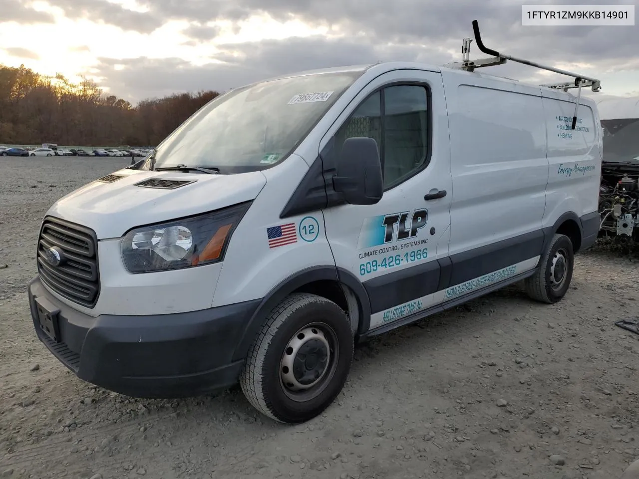 1FTYR1ZM9KKB14901 2019 Ford Transit T-250