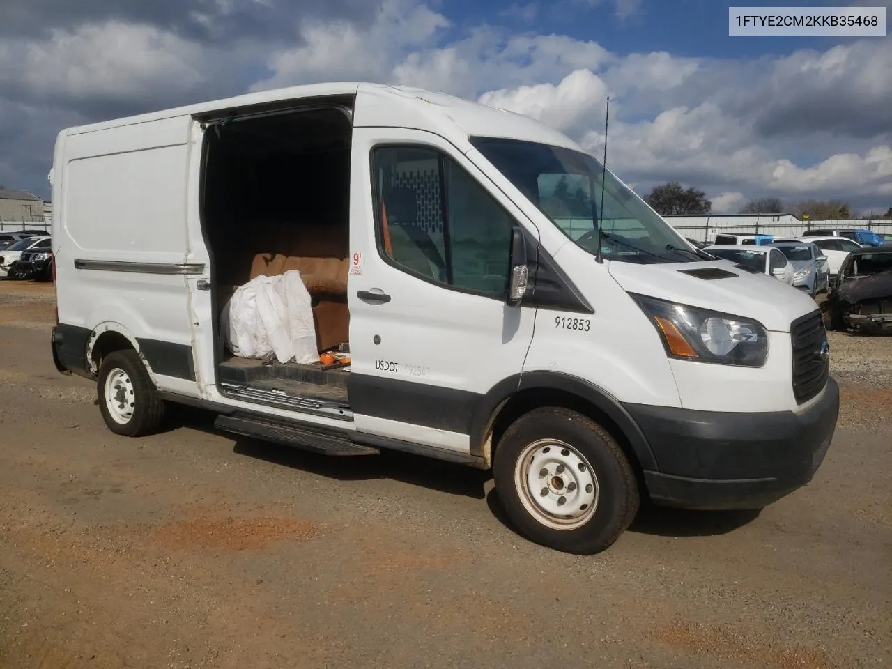 2019 Ford Transit T-150 VIN: 1FTYE2CM2KKB35468 Lot: 80047164