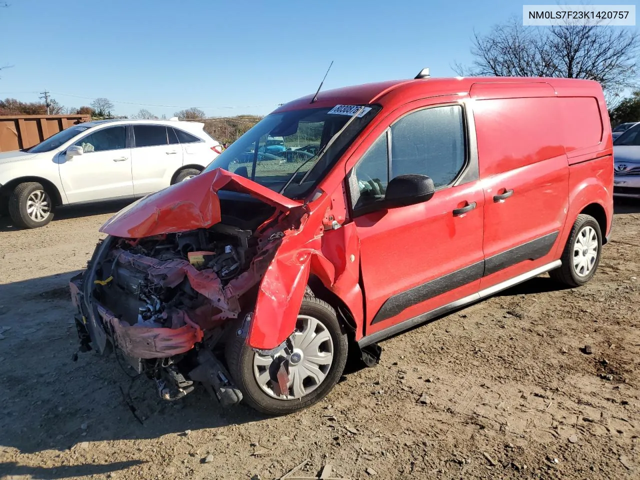 2019 Ford Transit Connect Xlt VIN: NM0LS7F23K1420757 Lot: 80308764