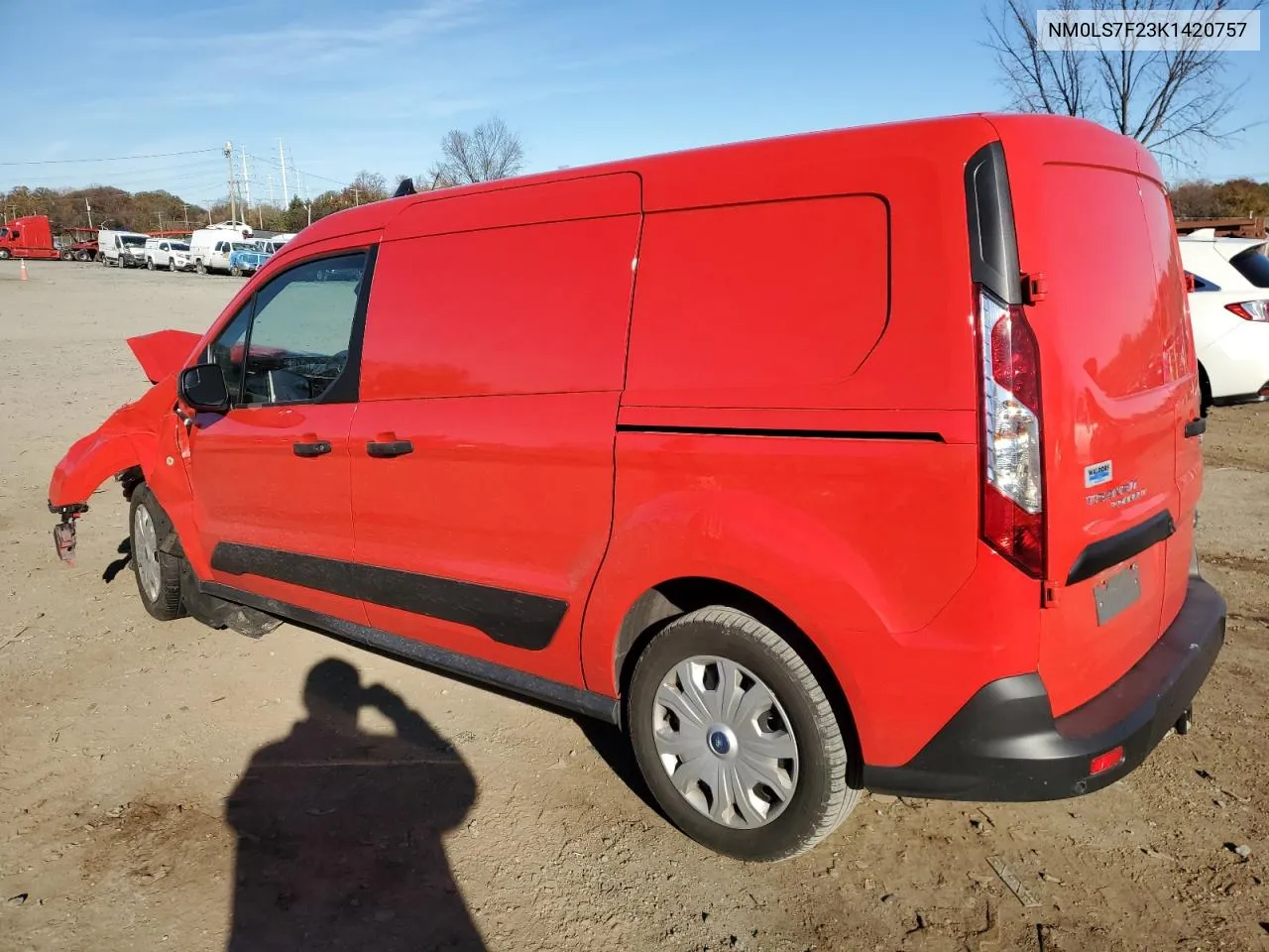 2019 Ford Transit Connect Xlt VIN: NM0LS7F23K1420757 Lot: 80308764