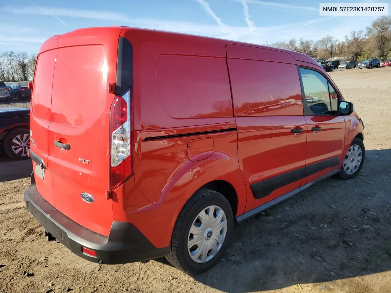 2019 Ford Transit Connect Xlt VIN: NM0LS7F23K1420757 Lot: 80308764