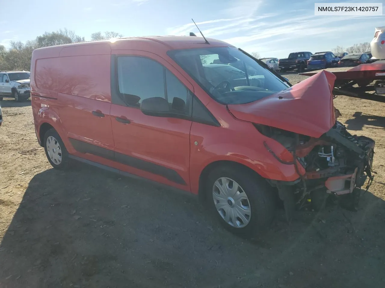 2019 Ford Transit Connect Xlt VIN: NM0LS7F23K1420757 Lot: 80308764