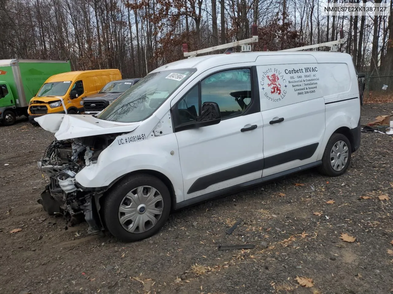 2019 Ford Transit Connect Xl VIN: NM0LS7E2XK1387127 Lot: 80431904