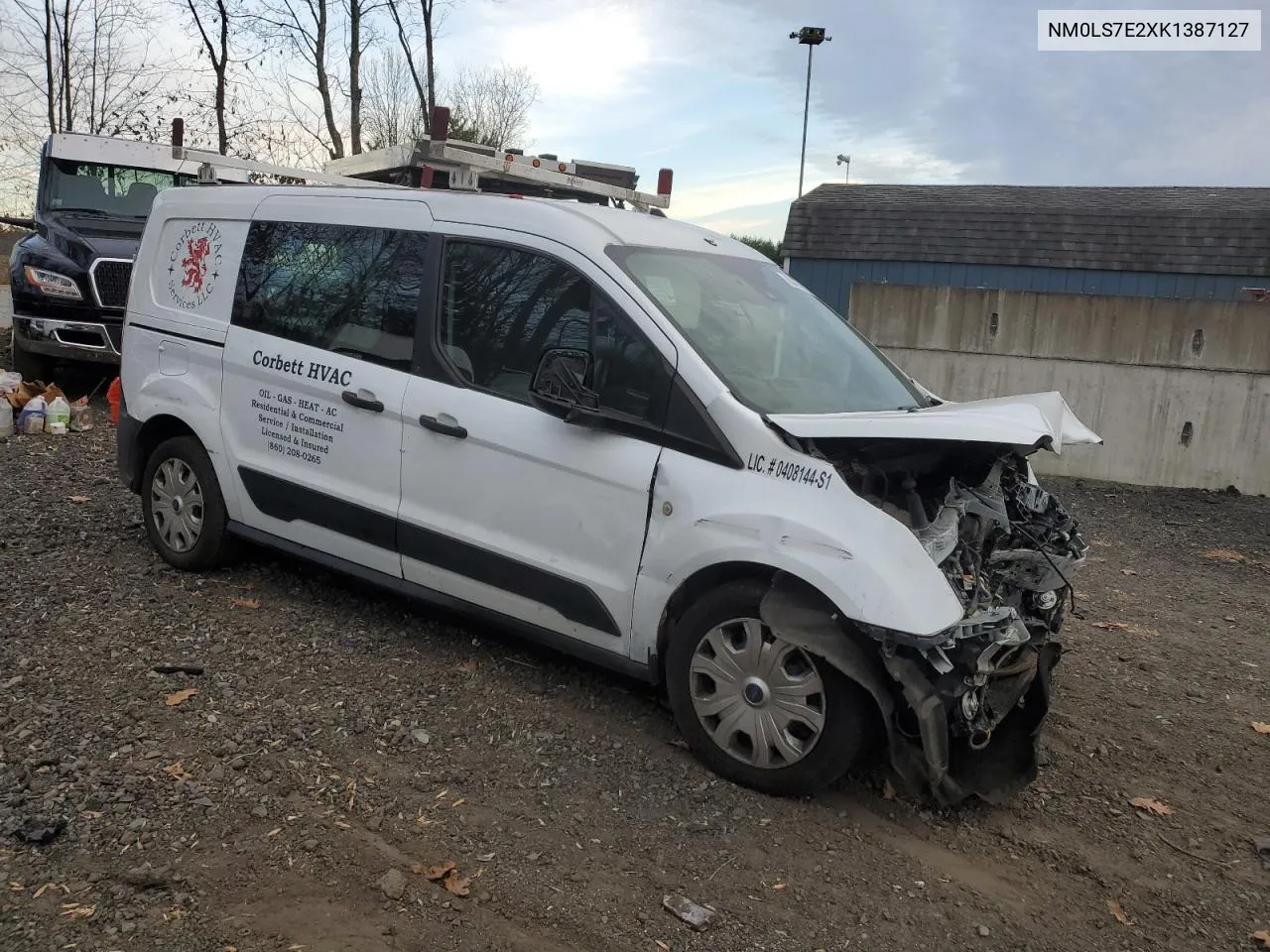 2019 Ford Transit Connect Xl VIN: NM0LS7E2XK1387127 Lot: 80431904