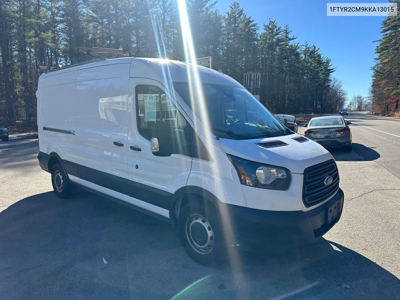 2019 Ford Transit T-250 VIN: 1FTYR2CM9KKA13015 Lot: 80941454