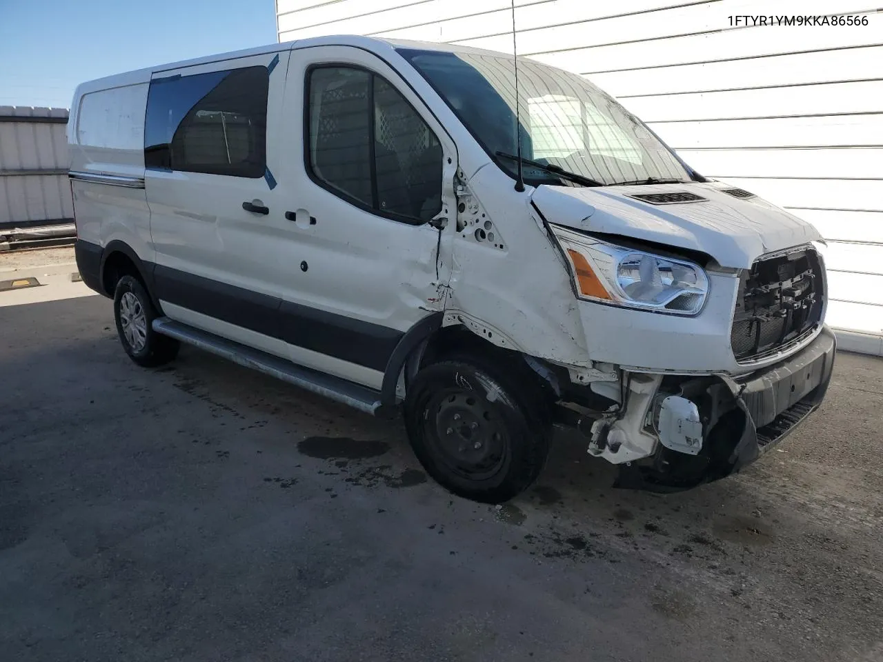 2019 Ford Transit T-250 VIN: 1FTYR1YM9KKA86566 Lot: 81487344