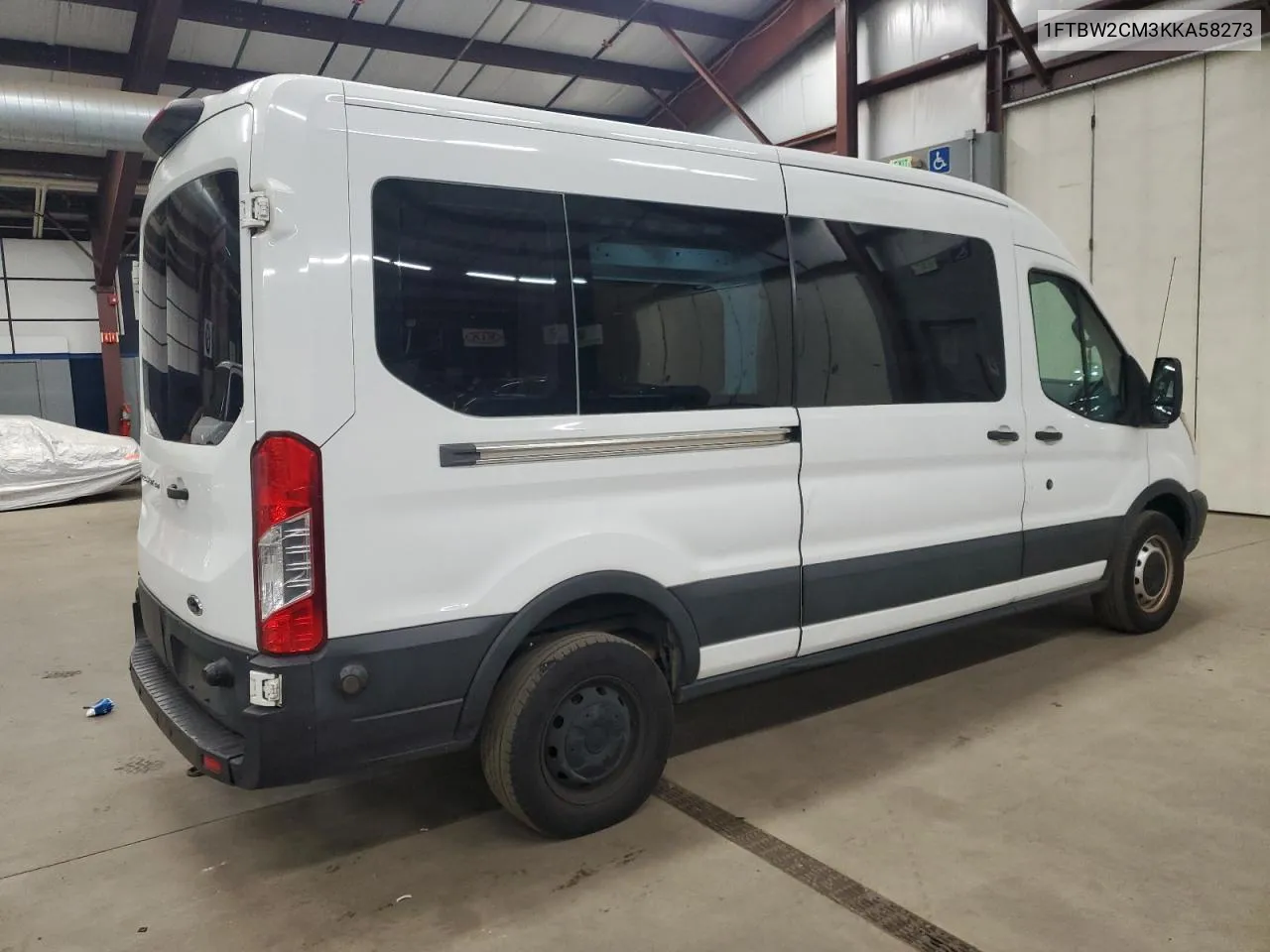 2019 Ford Transit T-350 VIN: 1FTBW2CM3KKA58273 Lot: 81875834