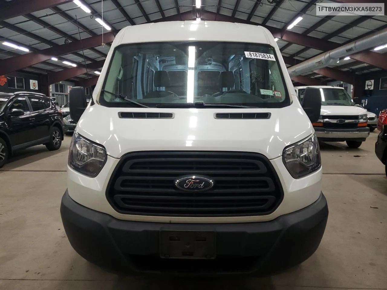 2019 Ford Transit T-350 VIN: 1FTBW2CM3KKA58273 Lot: 81875834