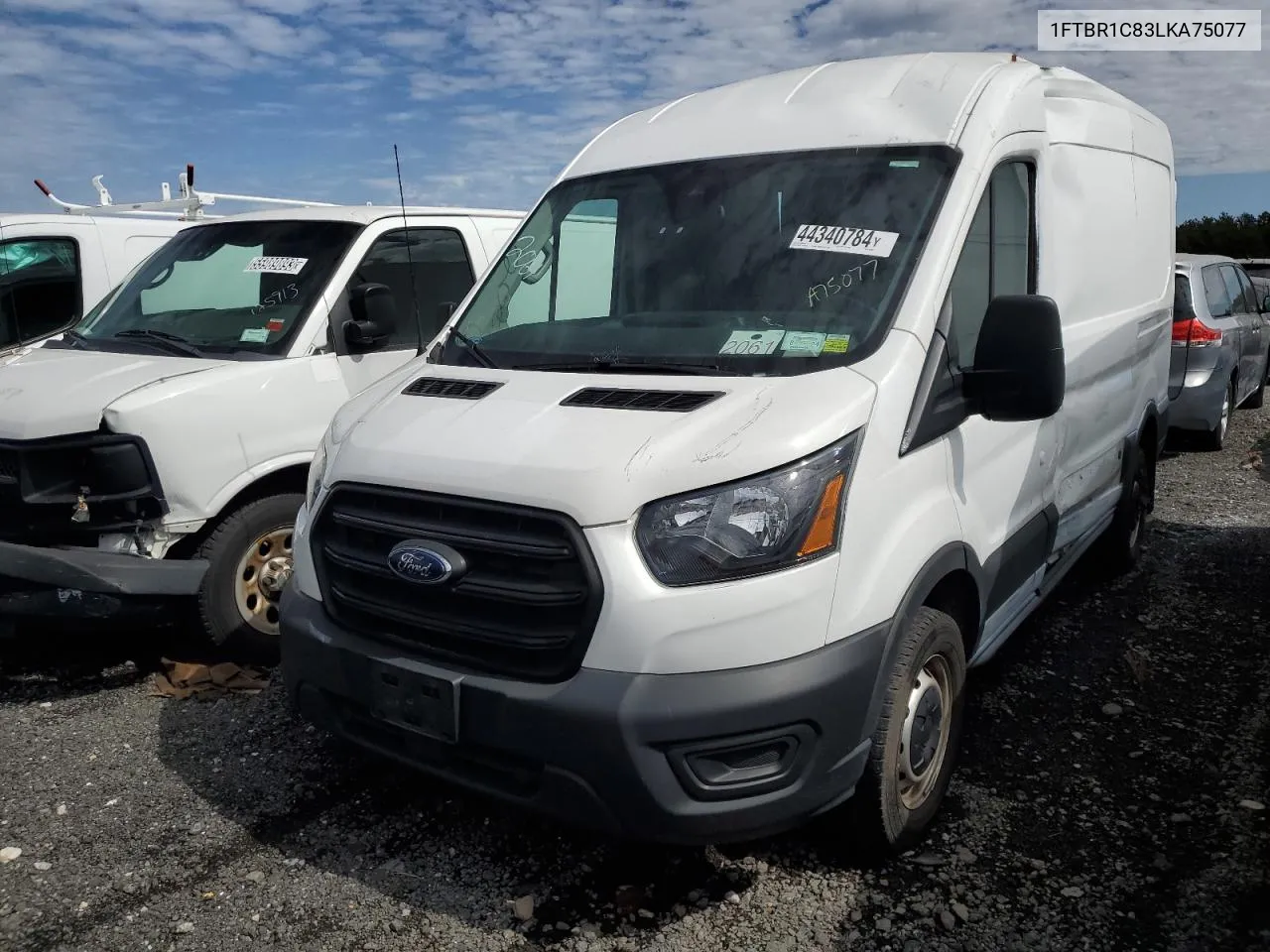 2020 Ford Transit T-250 VIN: 1FTBR1C83LKA75077 Lot: 44340784