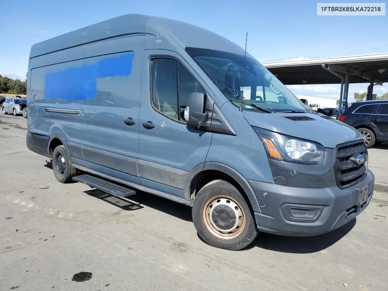 2020 Ford Transit T-250 VIN: 1FTBR3X85LKA72218 Lot: 46557734