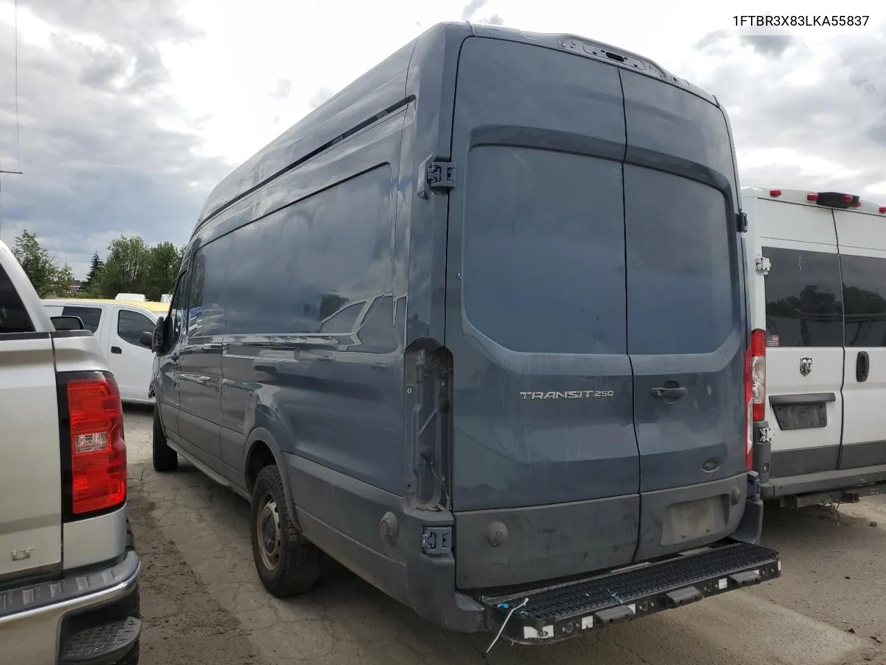 2020 Ford Transit T-250 VIN: 1FTBR3X83LKA55837 Lot: 68329824